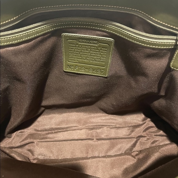 COACH Bonnie Suede Tote - Picture 9 of 10